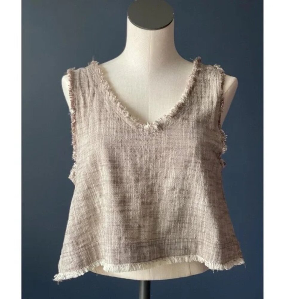 Urban Outfitters 100% Cotton Low Cut Back Tank